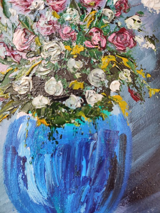 Roses in a vase