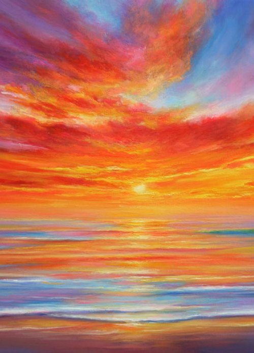 Radiant Sunset by Behshad Arjomandi