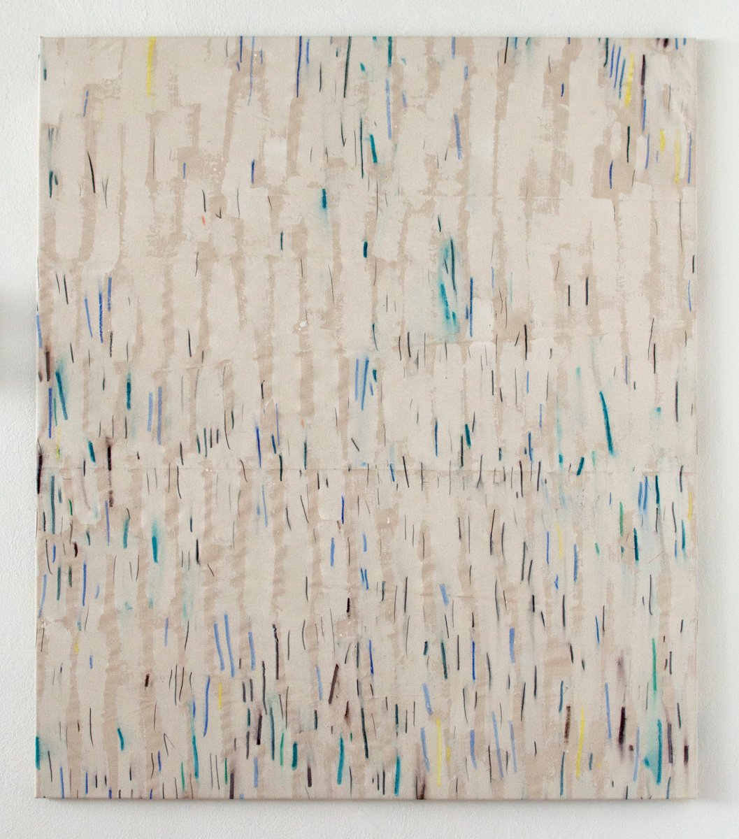 Expressive Abstract Painting By Petr Johan Marek, 51 X 59", Mnml, Original Artwork