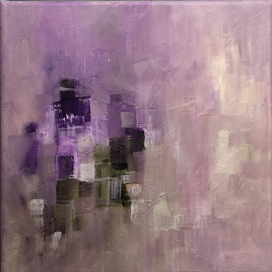 Abstract Purple City