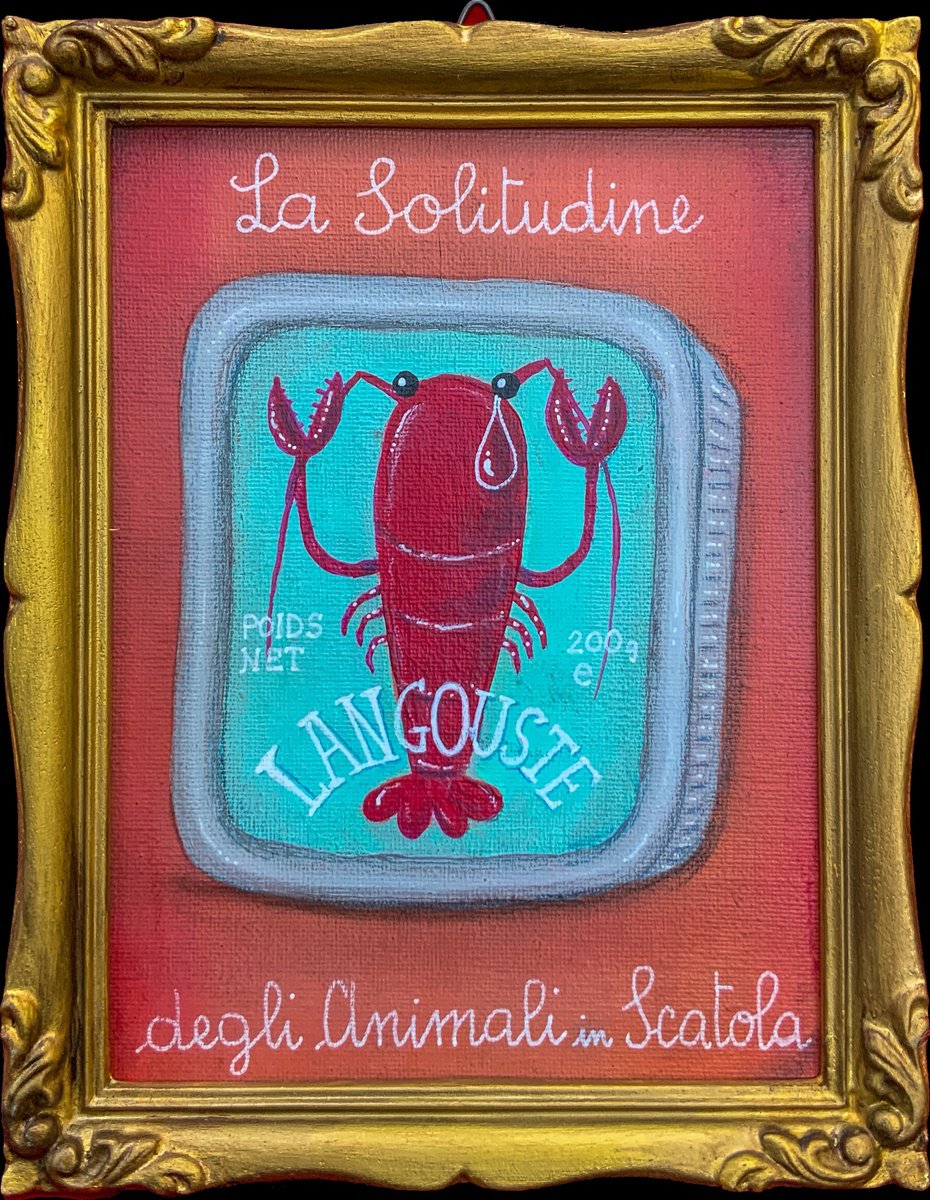 567 - The Solitude of the Canned Animals - LANGOUSTE by Paolo Andrea Deandrea