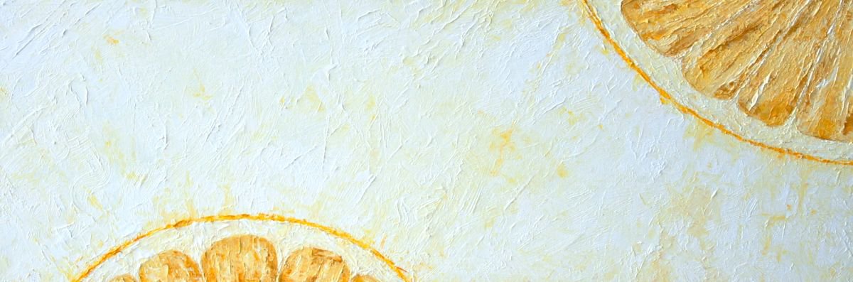 Lemon Slices 1 by Laura Gompertz