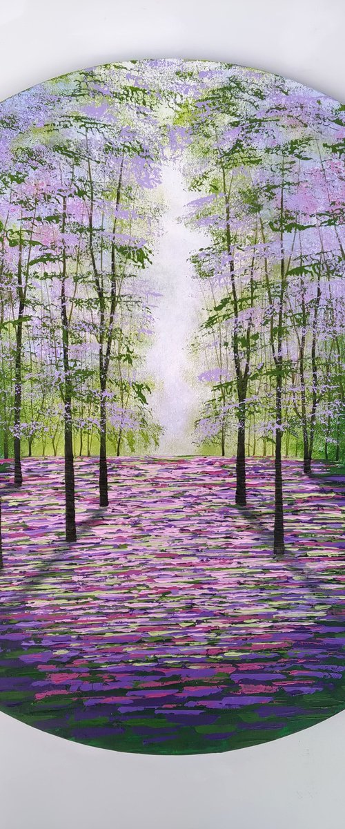 Evergreen Glade by Amanda Horvath