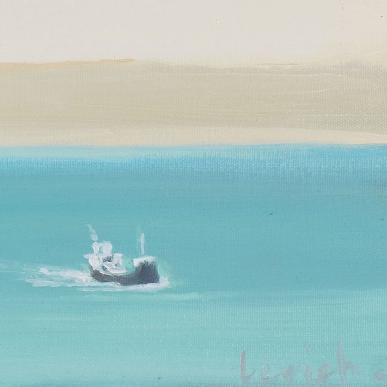 Ferryboat, 45x95cm (18x37in)