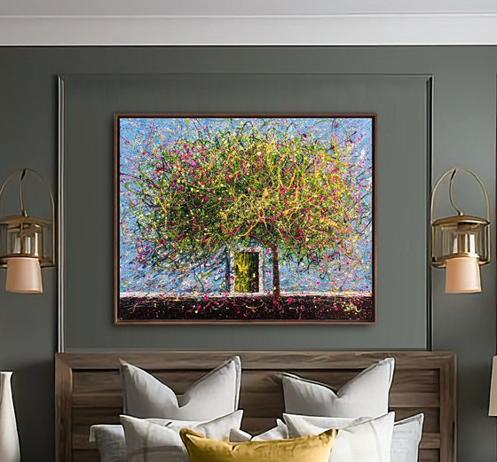 Tree of Spring - framed