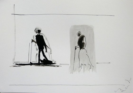 Elderly passers-by 4