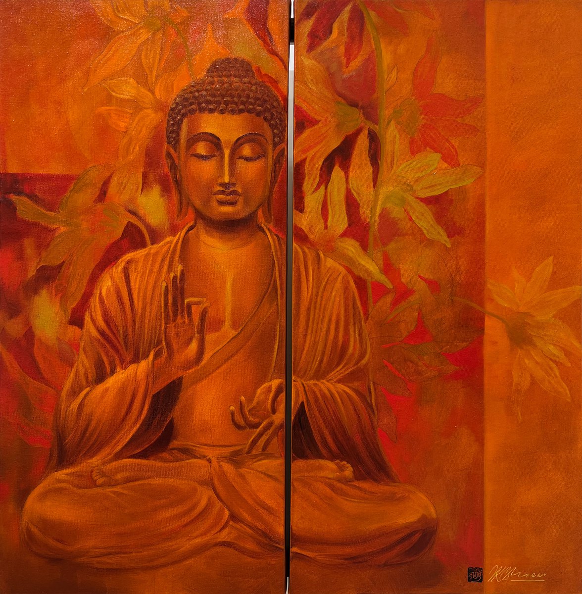 Buddha : Mudra by Vinayak Bhoeer