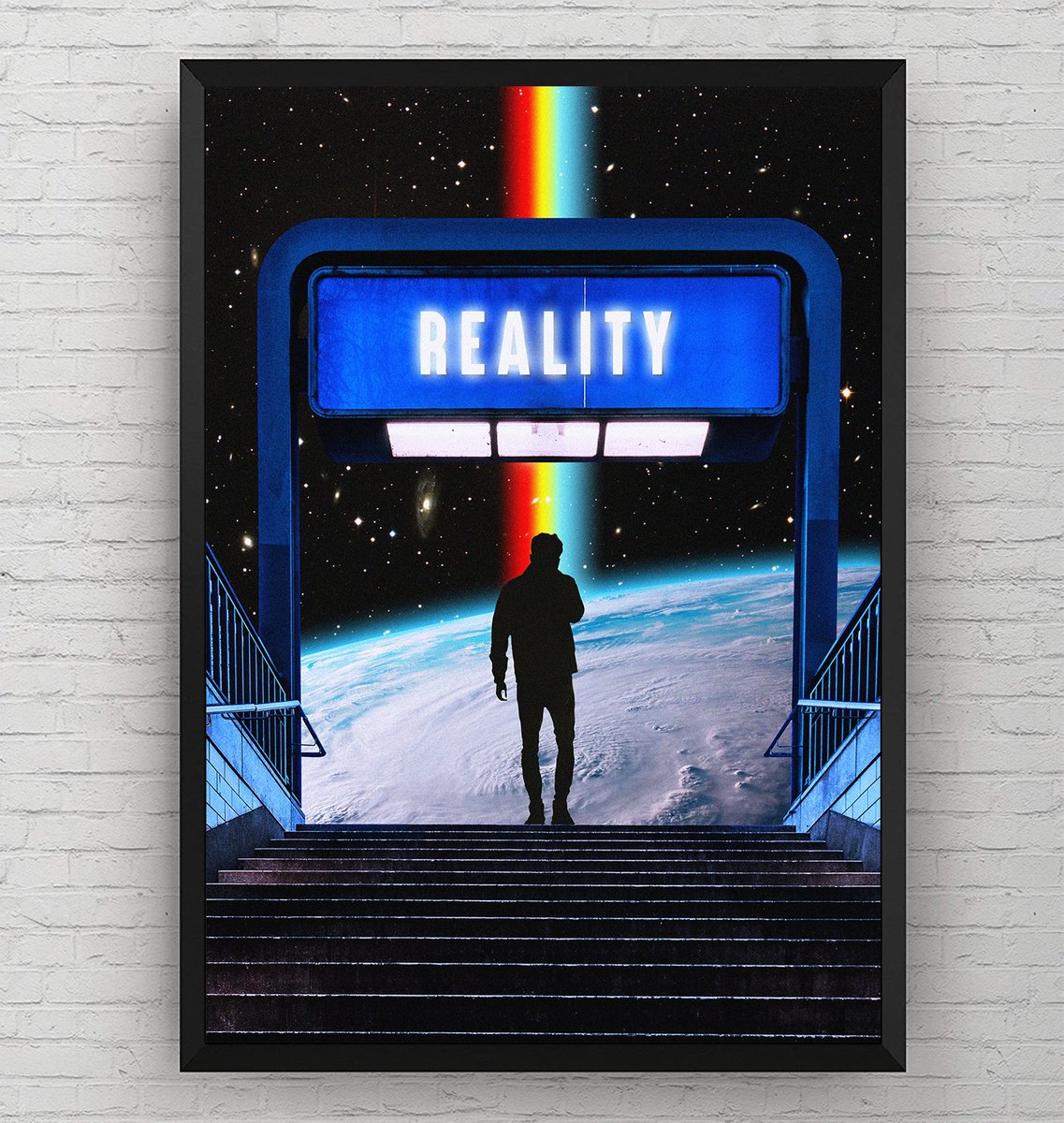 Welcome to Reality - LIMITED EDITION #50 by Darius Comi