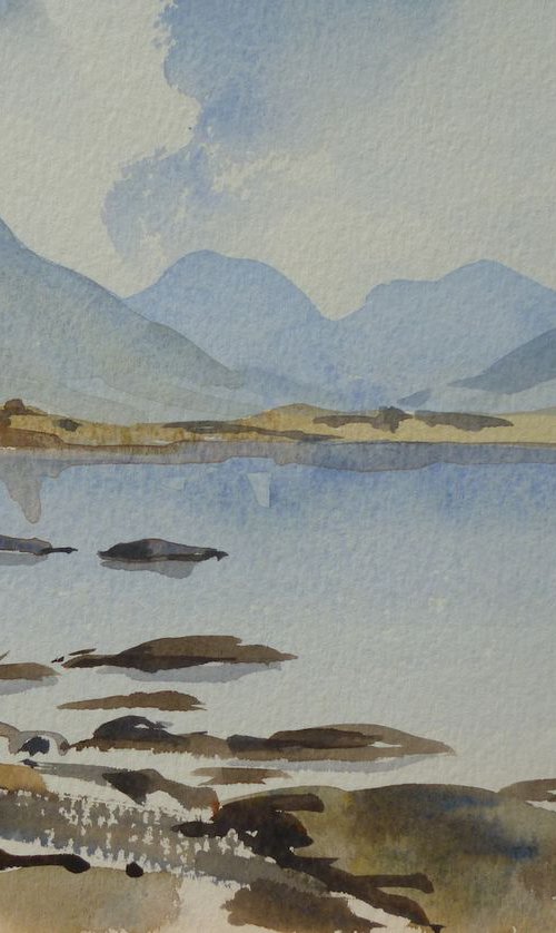 View of Twelve Bens, Connemara by Maire Flanagan