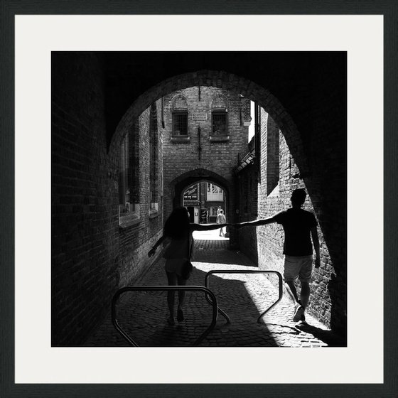 In Bruges, 21x21 Inches, C-Type, Framed