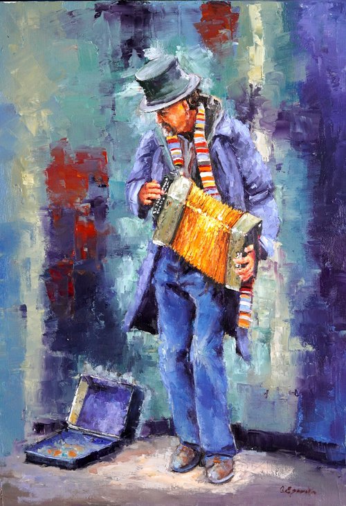 Street Musician 4 by Olga Egorov
