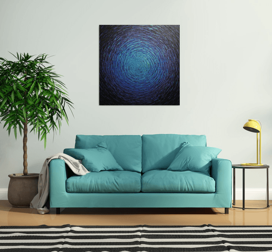 Vast Iridescent Blue-Violet Glow