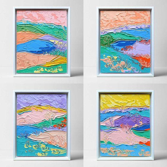 Set of 4 Colour Fields 4