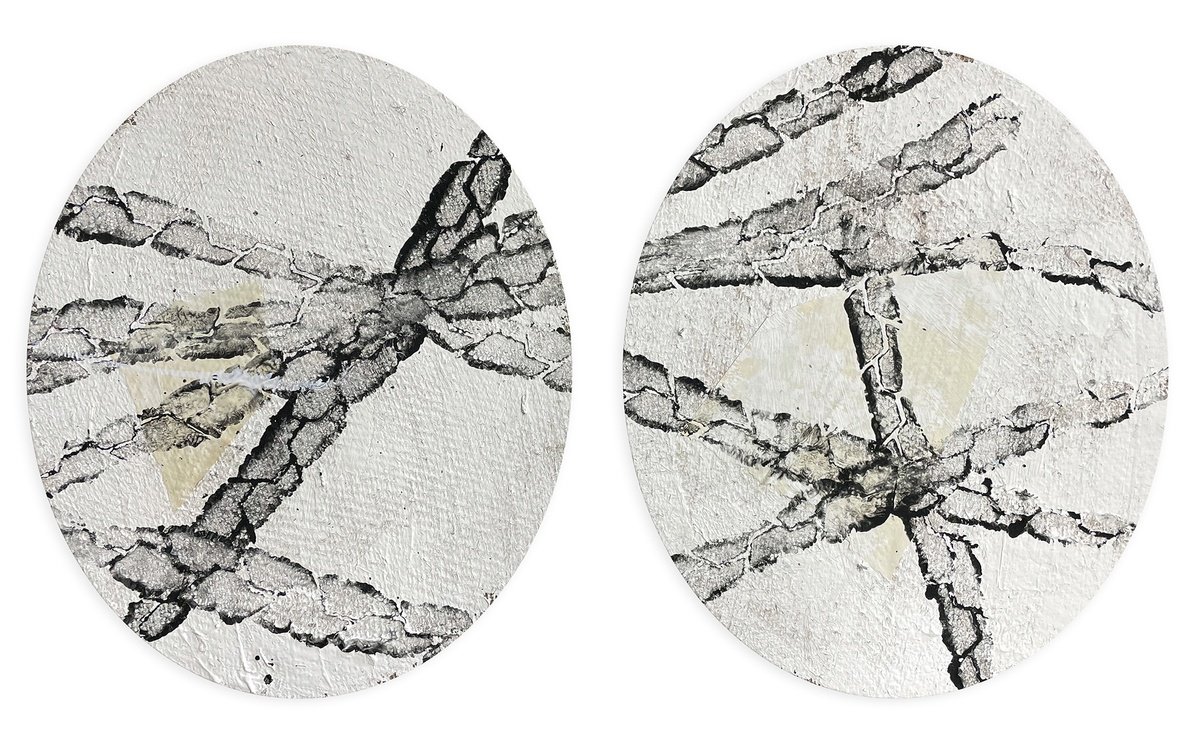 Wh#41 Diptych 1 2 By Mattia Paoli, 36 X 23, Artwork For Sale On Artfinder