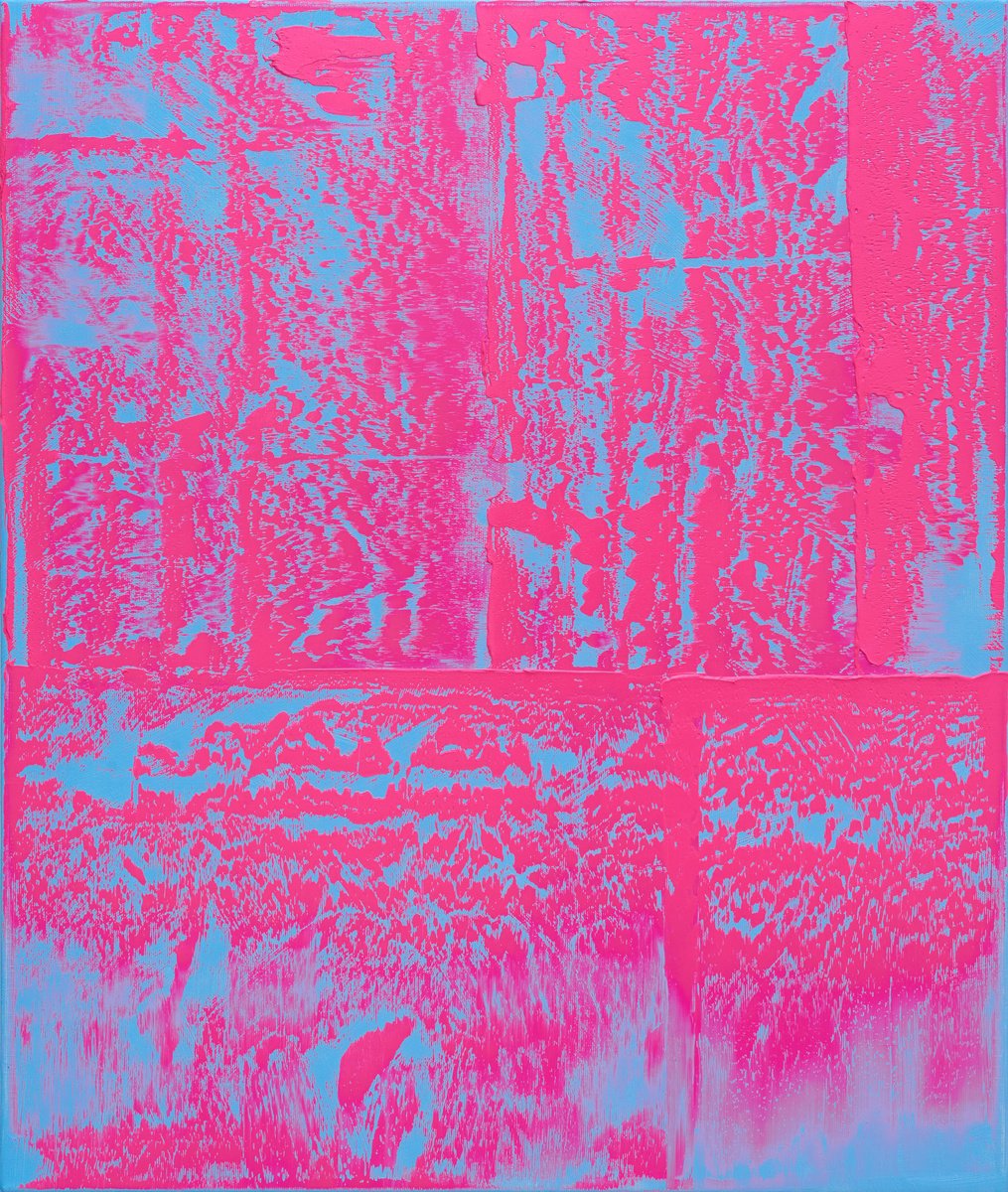 Abstract Oil Painting By Nataliia Sydorova, 22 X 26", Composition ?17, Original Artwork