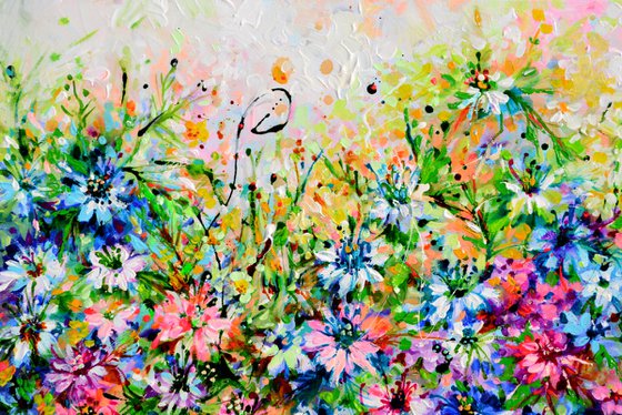 Love-in-a-Mist - Romantic Cottage Garden