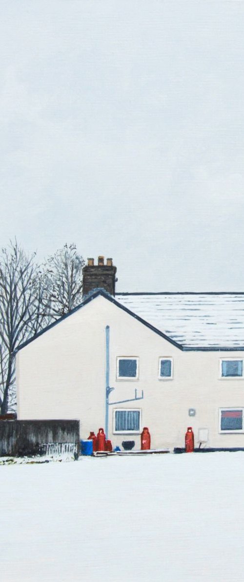 House in Snow by Christopher Witchall