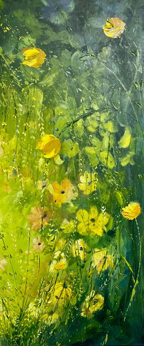 Spring green by Emma Sian Pritchard