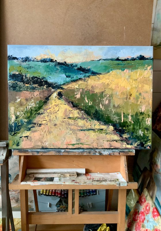 Winding Through Light