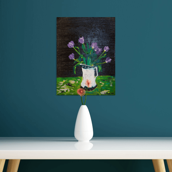 Tulips in a Vase