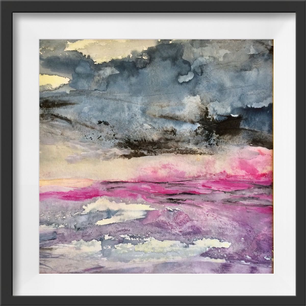 Storm in my Mind - Abstract Landscape by Gesa Reuter