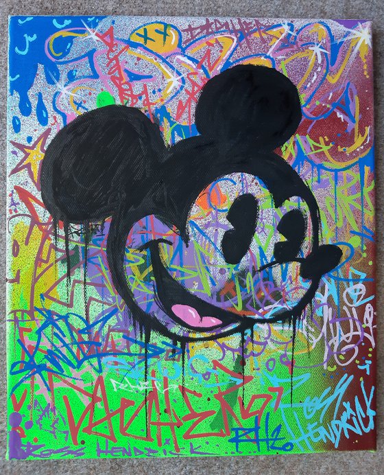Mickey Mouse Graffiti