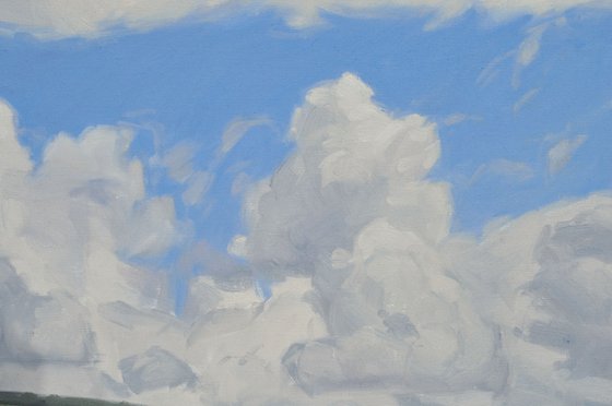 Summer clouds, Mézenc massif