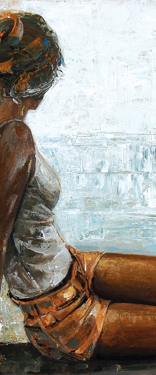 Modern Art (Hostel Series-4) by ARTIST GURDISH  PANNU