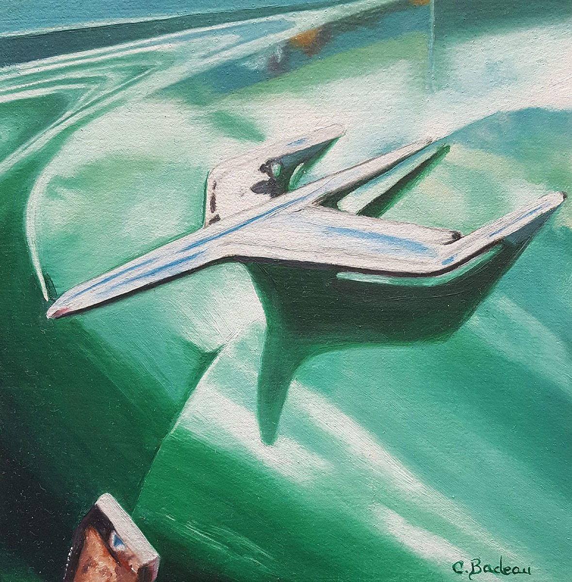 1955 Mercury by Carmen Badeau