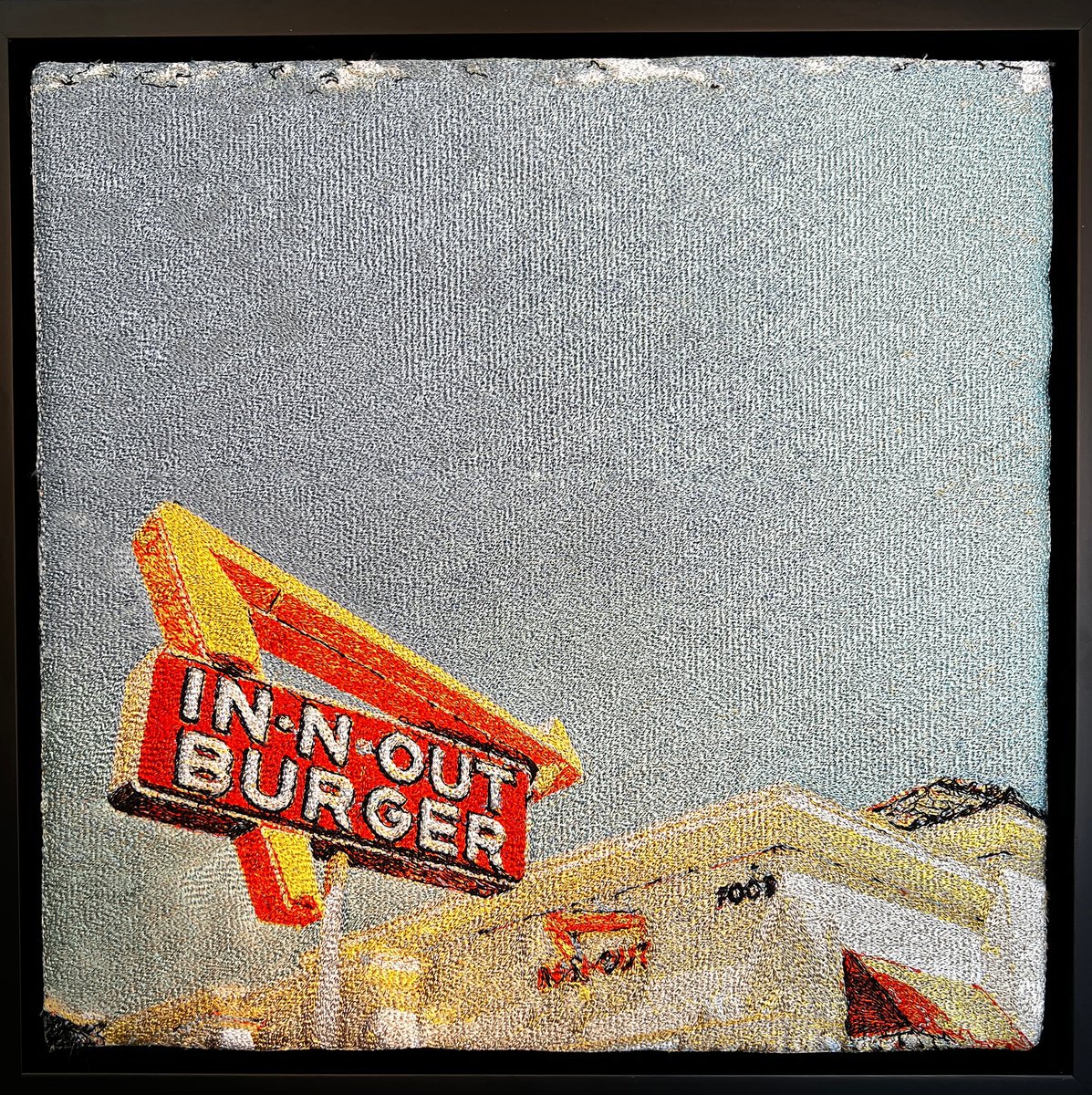 Blair Martin Cahill | Original Collage | It Does Not Snow | 28 X 29Cm | Artwork For Sale On Artfinder