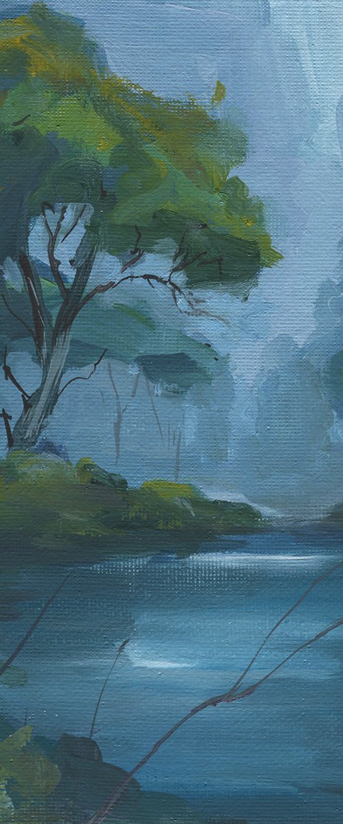 Mystic Riverbank by Oleksii Iakurin