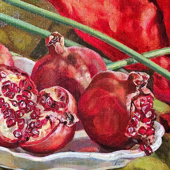 Shell and Pomegranates