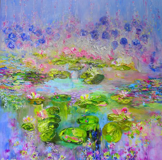 Blooming Waterlilies