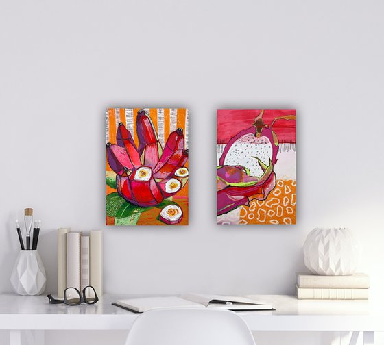 Red bananas