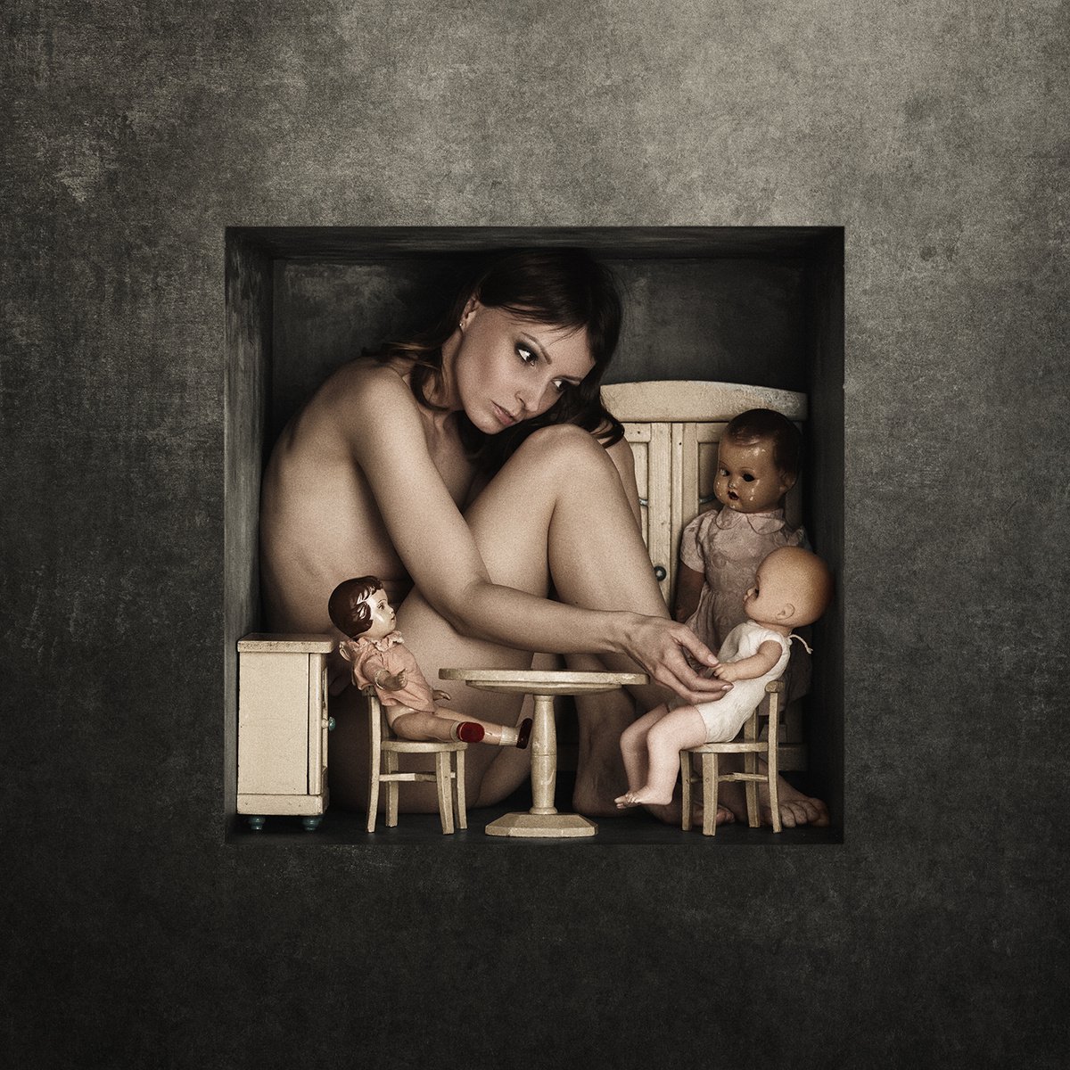Dollhouse I. Art Nude Photo by Peter Zelei