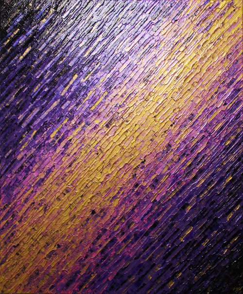 Golden purple knife texture by Jonathan Pradillon