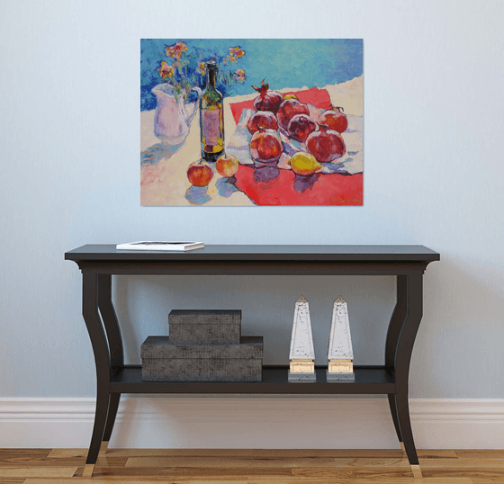 Pomegranates and Red Dry