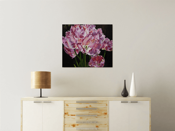 Red Parrot Tulips