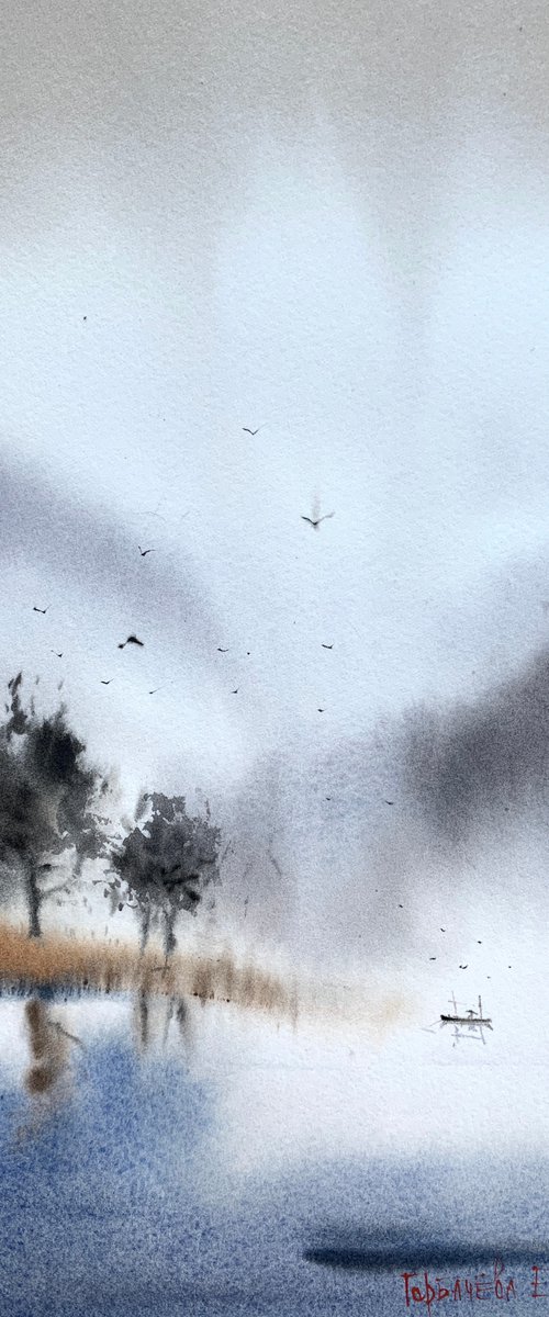 Asian landscape #5 by Eugenia Gorbacheva