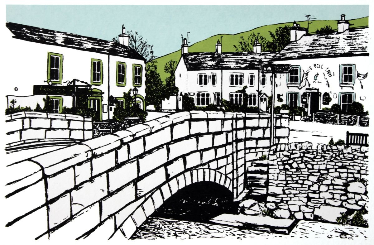 Over Kettlewell Bridge by Sarah Harris