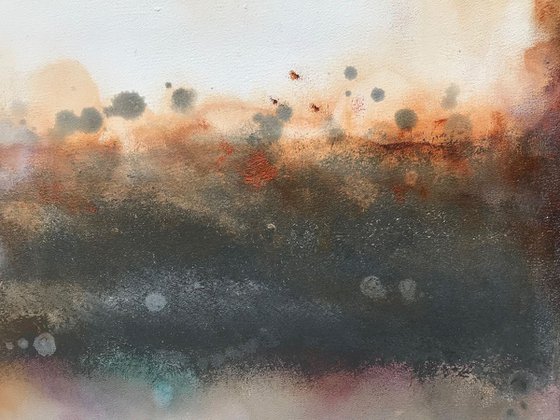 4 raw panels (140 x 70 cm) Dee Brown