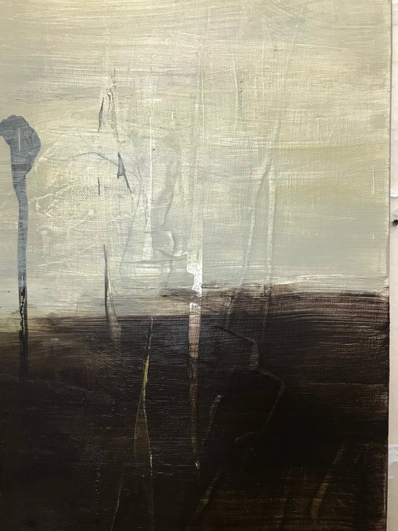 Seen In The Sky Minimalist Painting