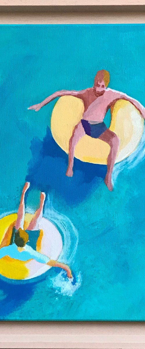 Les bouées jaunes by Sophie HORS