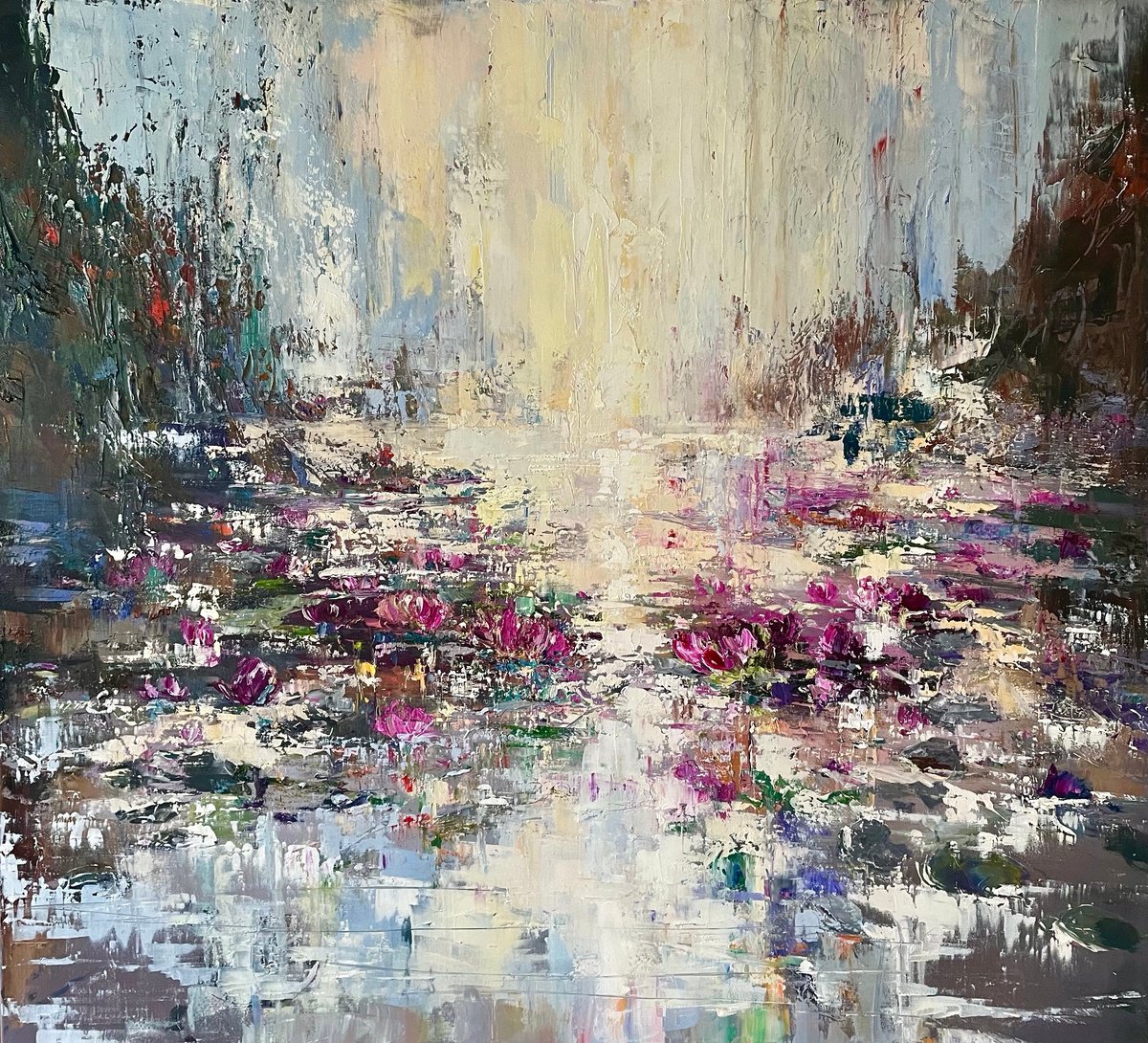 Monet Pond by Ewa Czarniecka