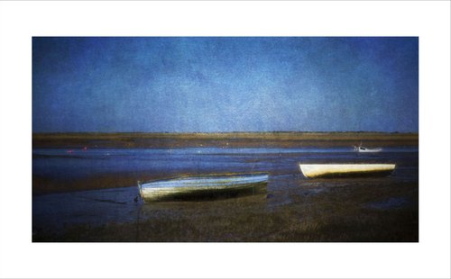 Boats at Low Tide by Martin  Fry