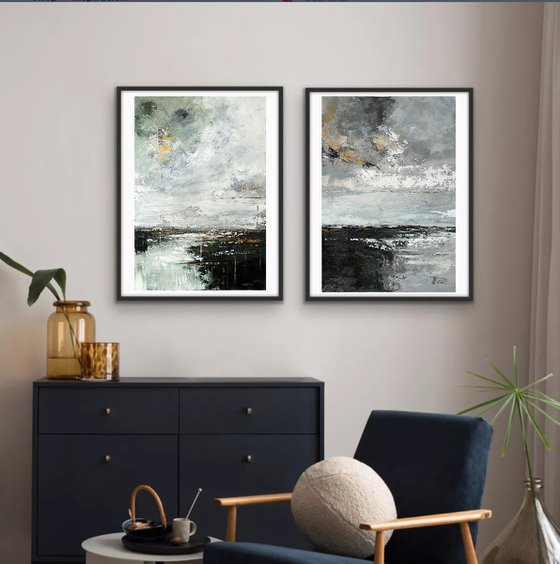 Earthlight Passage- Green Grey set