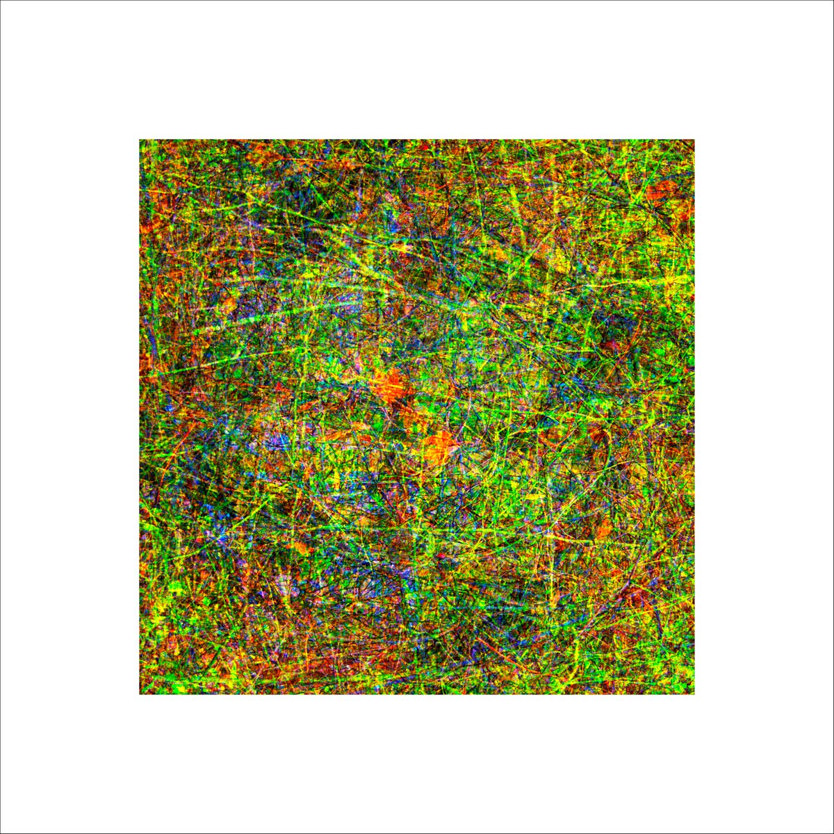 Abstract Giclee Print By Paul Harrison, 30 X 30", Signs #6, Original Artwork