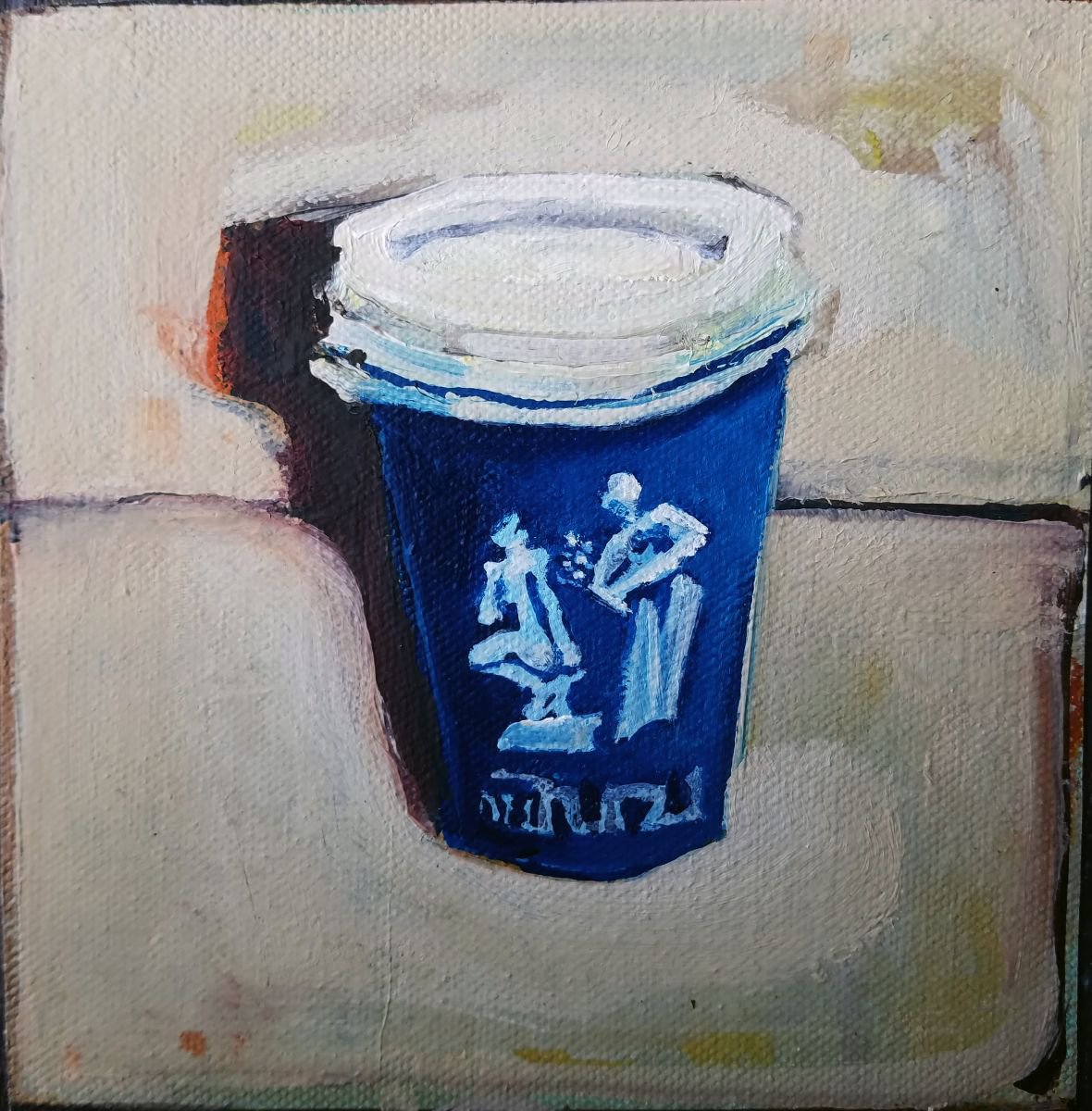 Still Life with Ubiquitous New York Coffee Cup by Shelton Walsmith