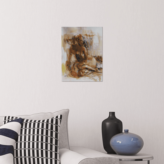 Ocher nude