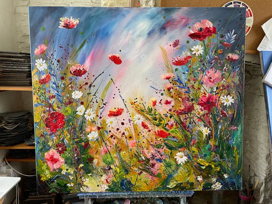 Grow wild! *Large painting*